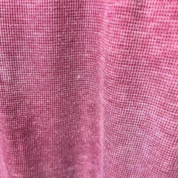 Jane and Delaney Rose Pink Ruched Sleeve Thermal Ombré Tie Dye Top Medium - Picture 7 of 10